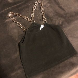 Ragged Priest chain strap tank
